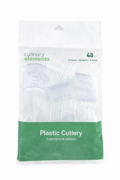 Cubierta de plástico para utensilios de cocina