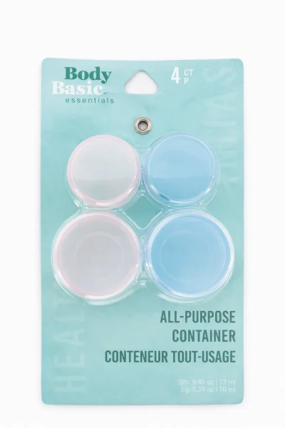 Set de Contenedores de Uso General Body Basic