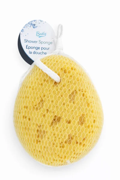 Esponja de Ducha en Forma de Esponja Amarilla