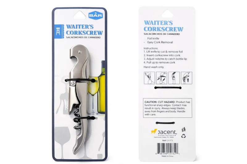 Sacacorchos de Camarero – Waiter’s Corkscrew