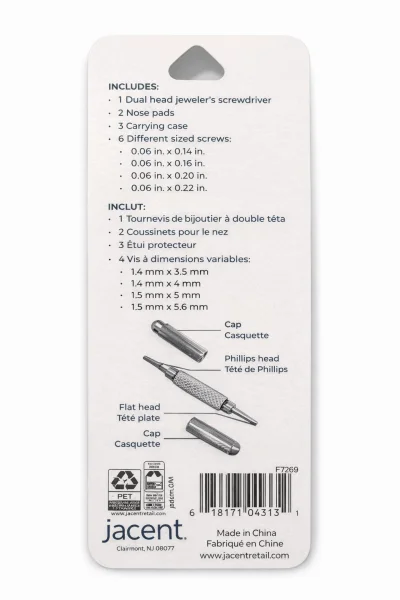 Kit de reparación para gafas deluxe