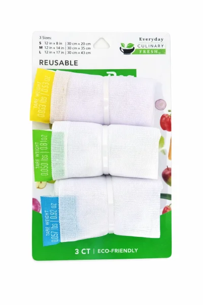 Paquete de bolsas Reutilizables de Cocina