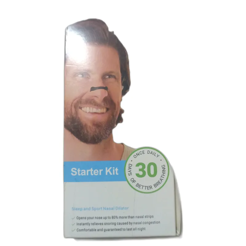 Kit Dilatador Nasal Externo para Sueño y Deporte - Suministro 30 Días