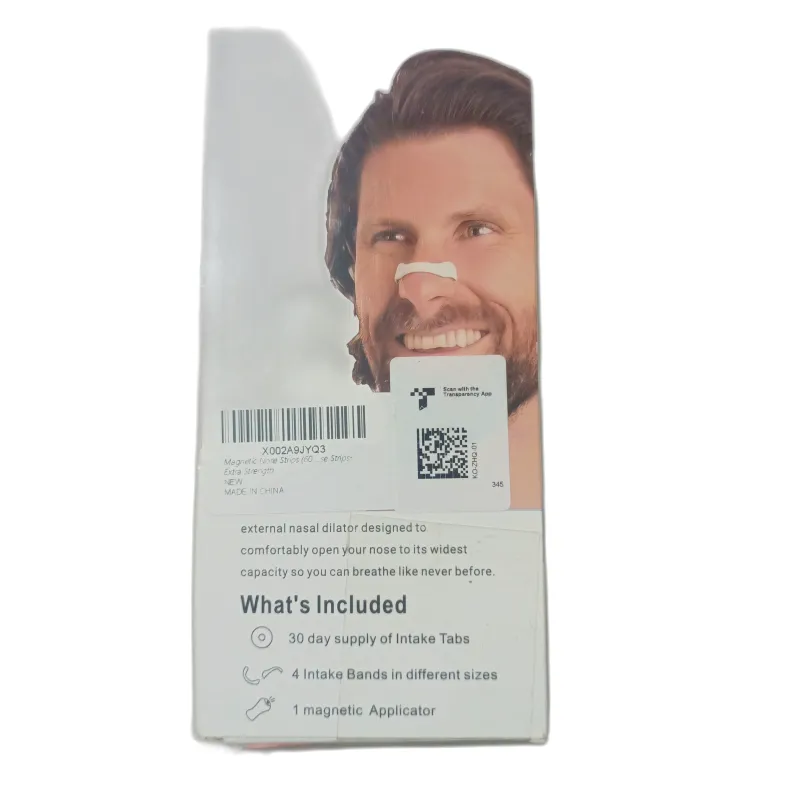 Kit Dilatador Nasal Externo para Sueño y Deporte - Suministro 30 Días